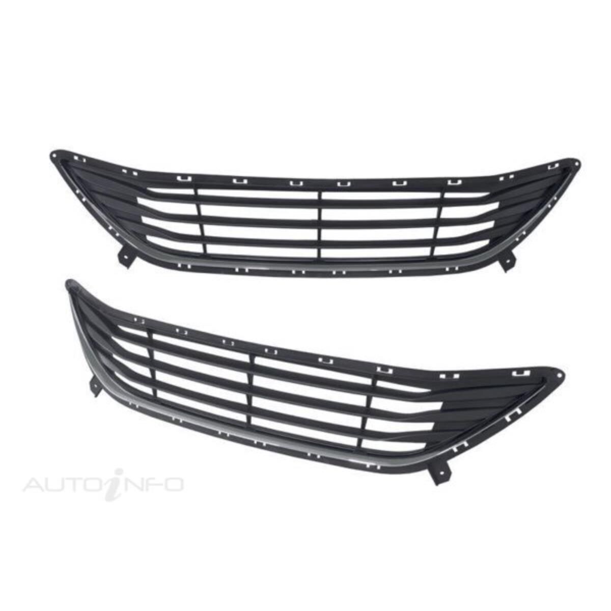 HYUNDAI ELANTRA ACTIVE / ELITE  MD  03/2011 ~ 11/2015  FRONT BAR INSERT  BLACK / CHROME, , scaau_hi-res