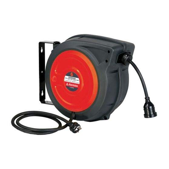 Alemlube 20M Electric Cable Reel - 240V, 10A, CR30050
