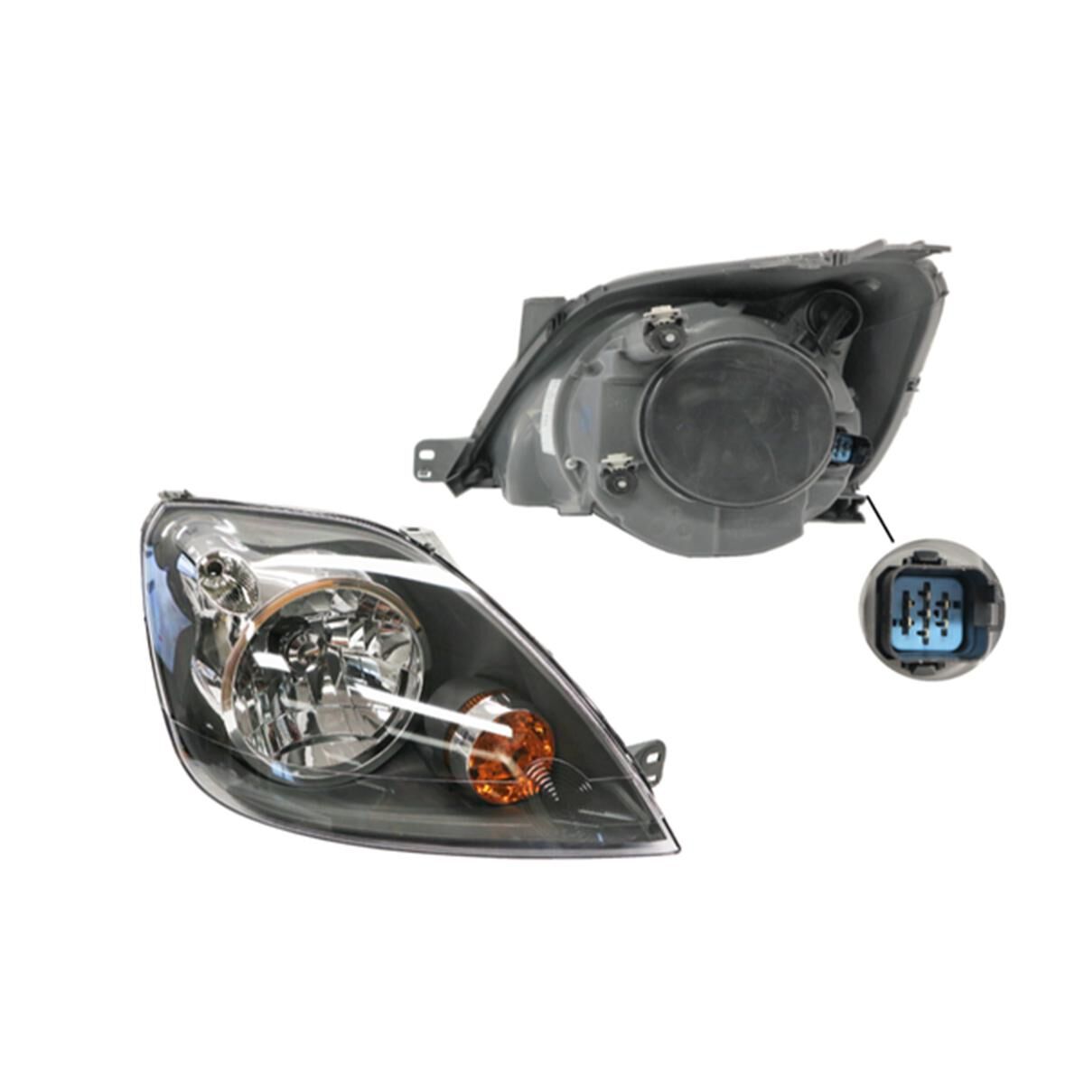 FORD FIESTA  WQ  01/2006 ~ 12/2008  HEADLIGHT  RIGHT HAND SIDE, , scaau_hi-res