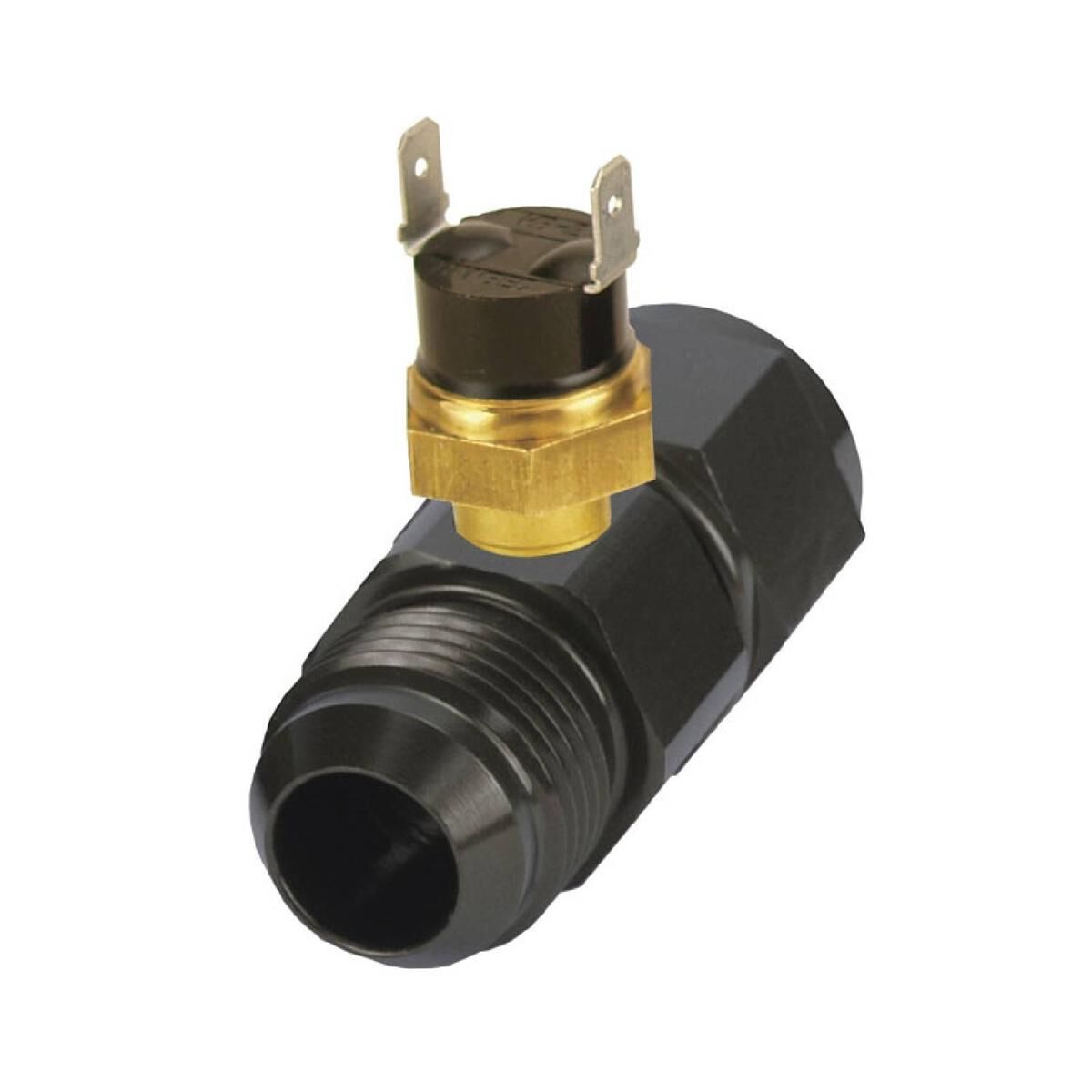 In-Line Fan Control Thermostat Premium 190 Degree -10AN x -10AN, , scaau_hi-res