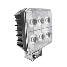 LED SQUARE WORKLAMP FLOOD BEAM60 Deg 9-36V 24W 24 LEDs BLACKHSNG 2,800Lmn IP68, , scaau_hi-res