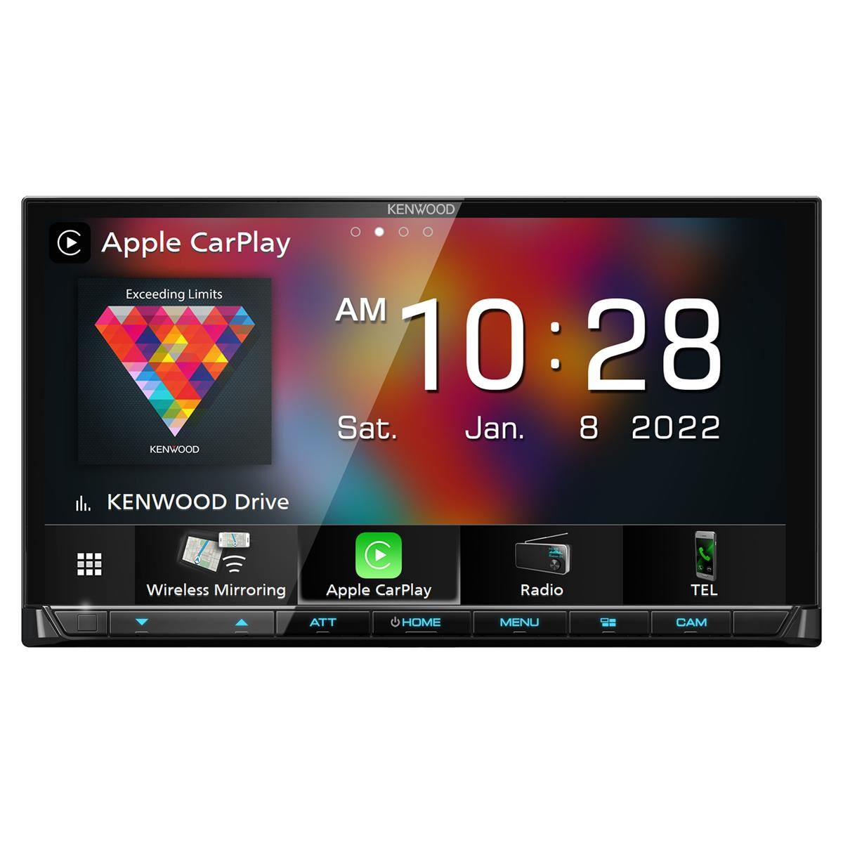 7.0" WVGA WIFI CARPLAY ANDROID AUTO RECEIVER - DMX8521S, , scaau_hi-res