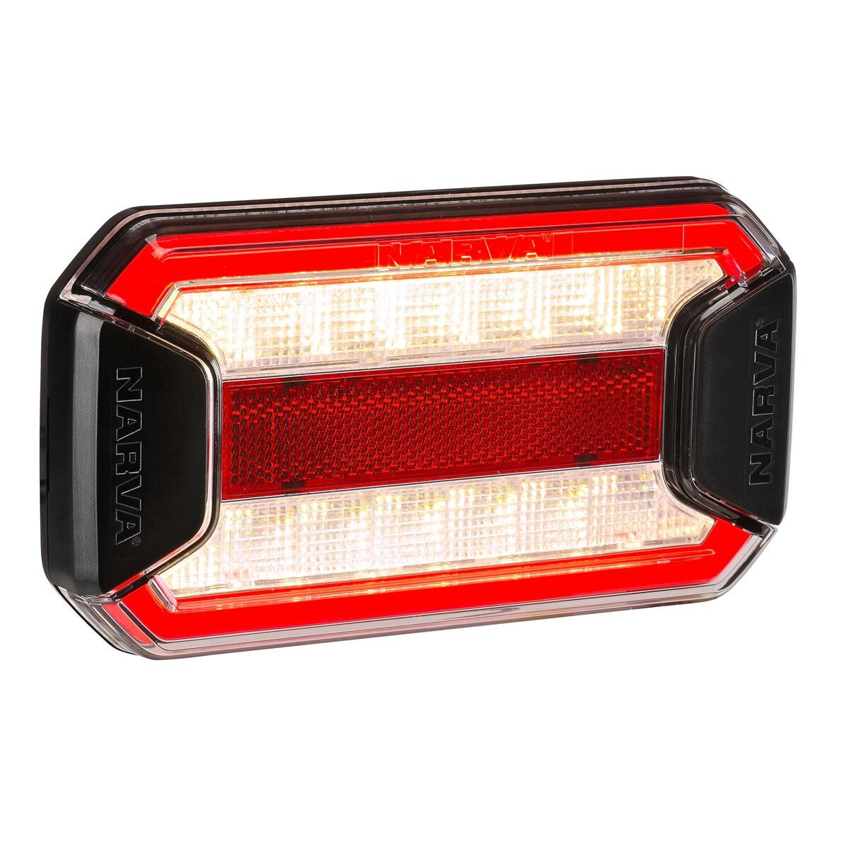 Narva 9-33 Volt LED Tail and Rerverse Lamp with In-Built Reflector, Clear Lens and 0.5m of Hard-Wired Cable, , scaau_hi-res