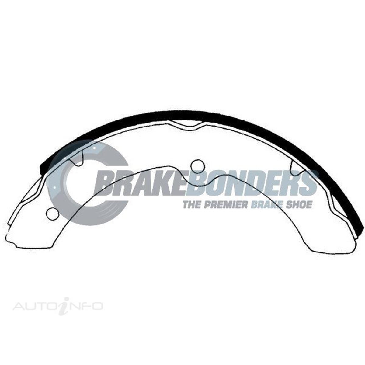 Brake Shoes - Toyota 320mm, , scaau_hi-res