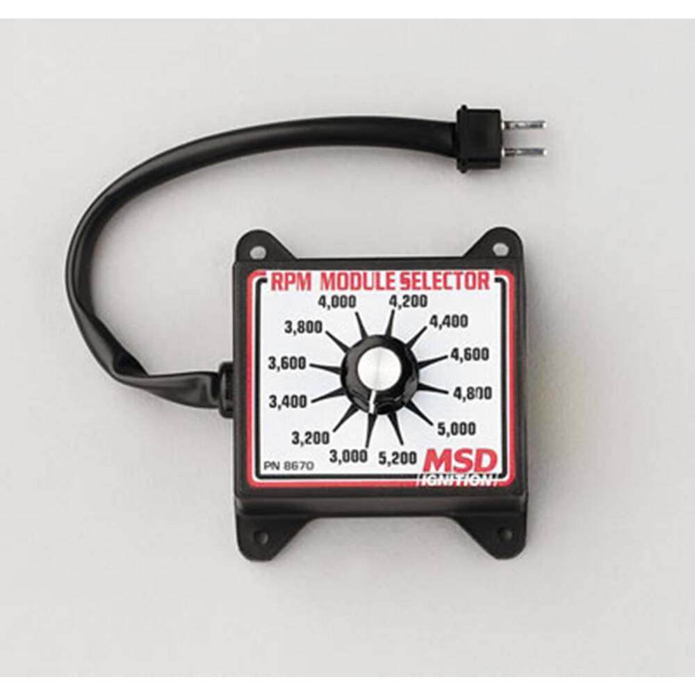 MSD RPM Module Selector - 3000 - 5200 Degree, MSD8670 | Supercheap Auto