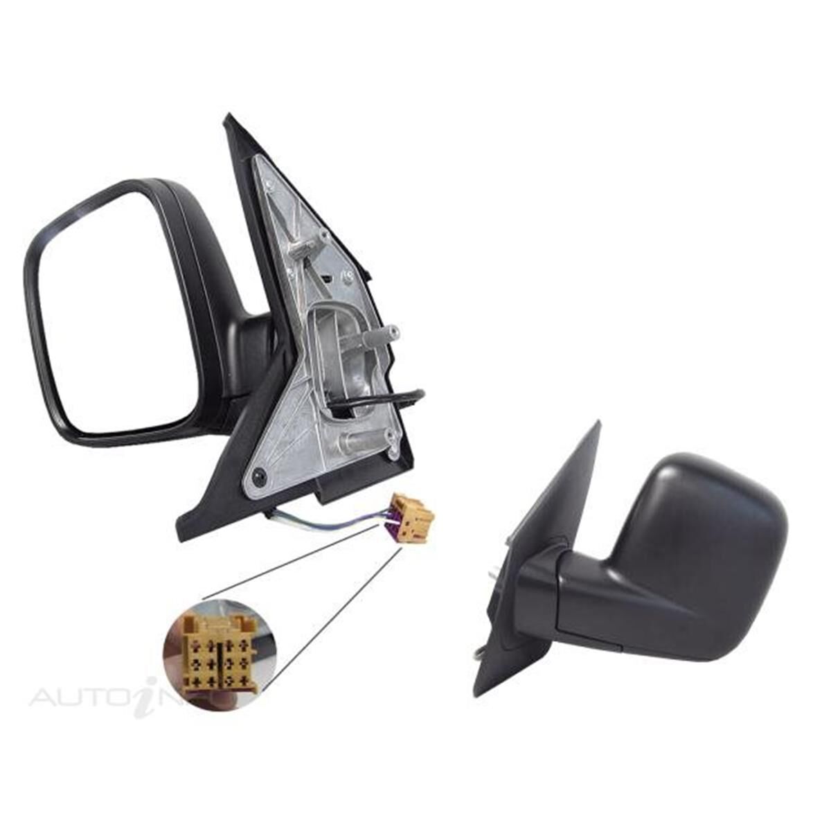 VOLKSWAGEN TRANSPORTER  T5  08/2004 ~ 09/2009  ELECTRIC DOOR MIRROR  LEFT HAND SIDE, , scaau_hi-res