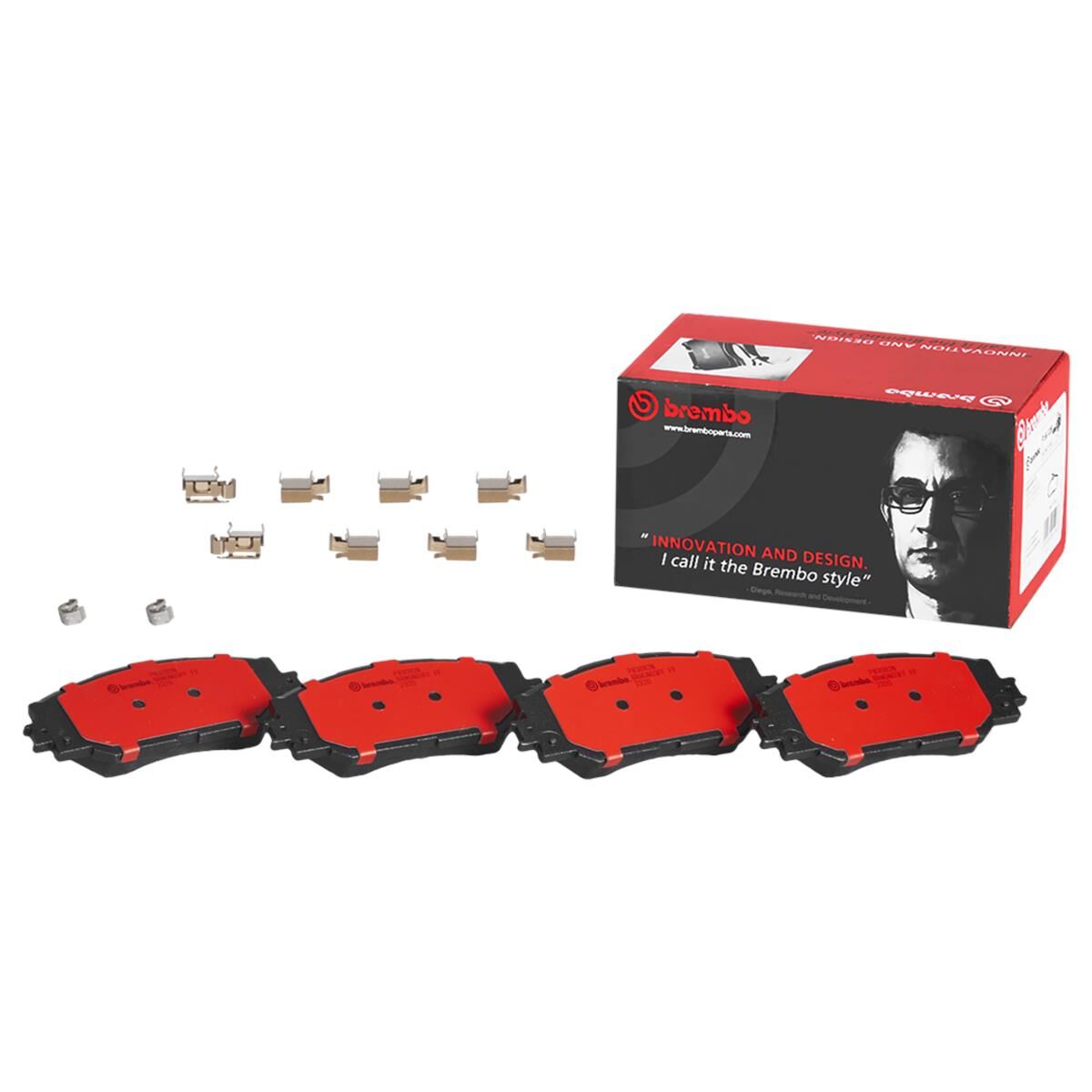 BREMBO DISC PAD SET NAO CERAMIC, , scaau_hi-res