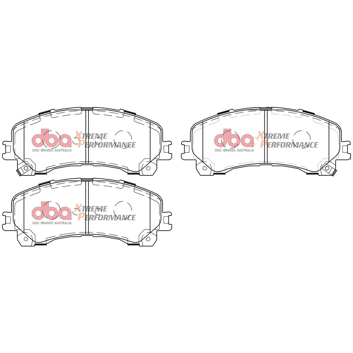DBA XP XTREME PERFORMANCE BRAKE PADS [ HOLDEN COLORADO 2016-ON F ], , scaau_hi-res