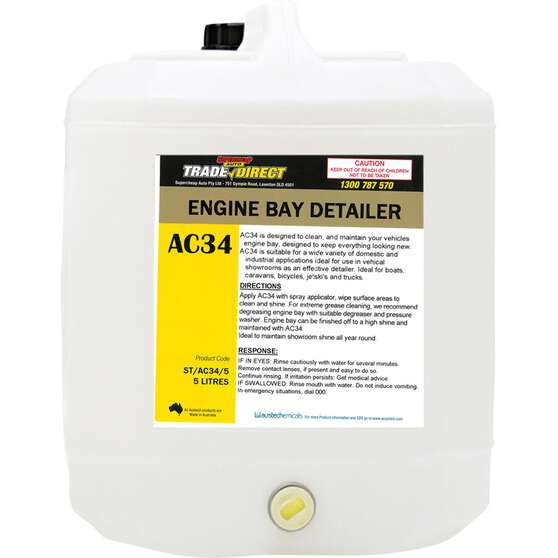Engine Bay Detailer - 20L Plastic Cube, , scaau_hi-res