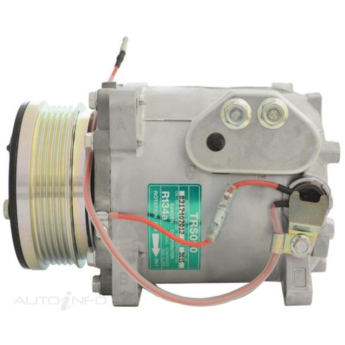 SANDEN COMP TRS090 12V, , scaau_hi-res