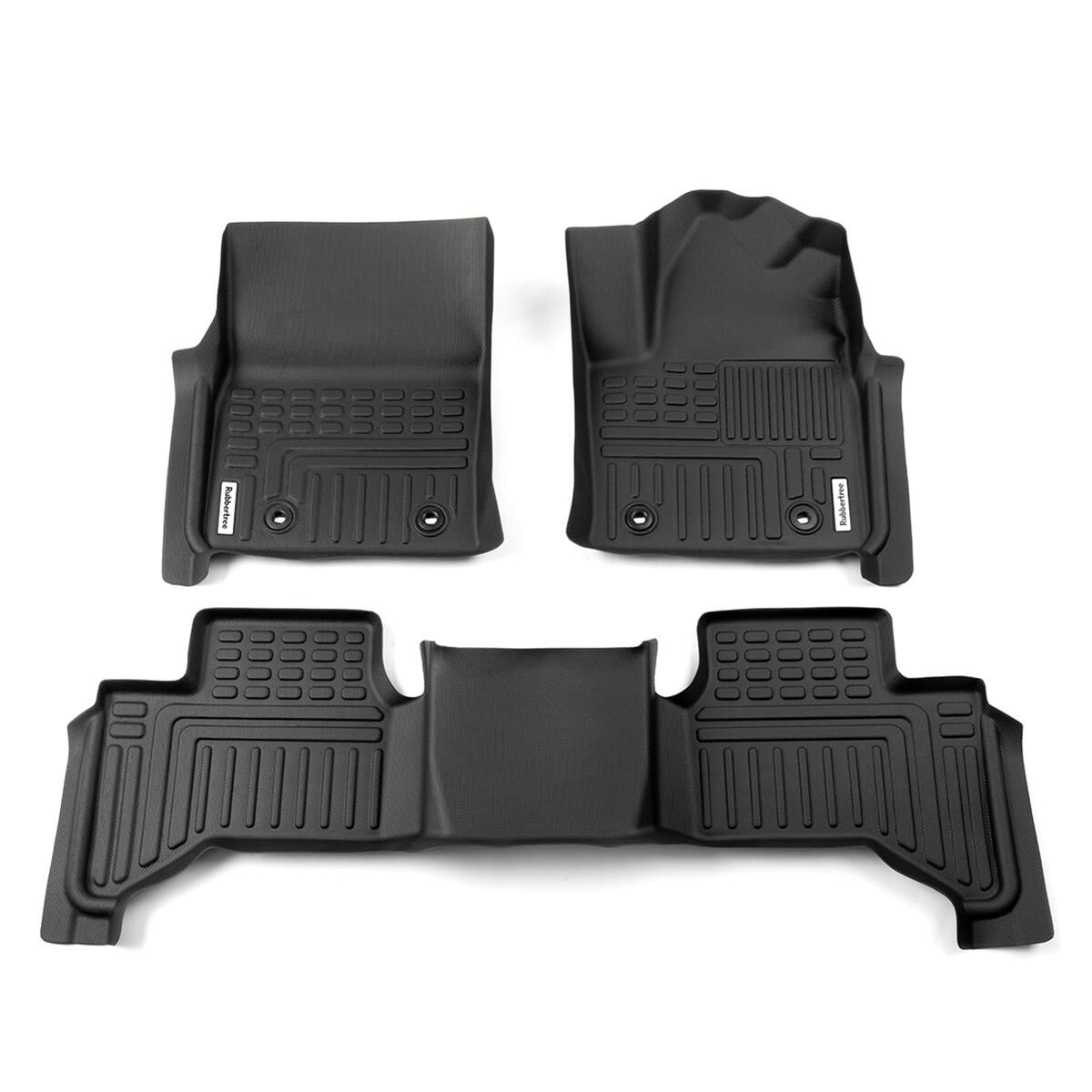 RubberTree Deep Dish Floor Liners to suit Toyota Landcruiser 300