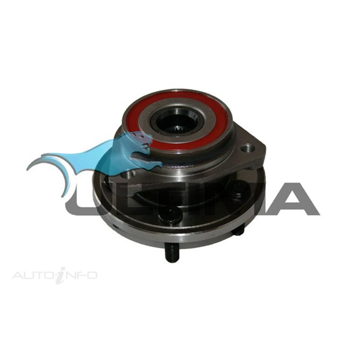 HUB ASSY (F) CHEROKEE XJ, WRANGLER TJ W/FULL CAST FRONT ROTOR LHS/RHS, , scaau_hi-res