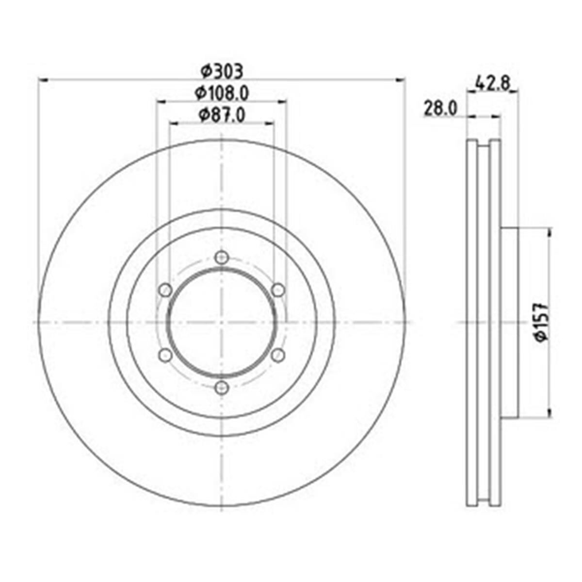TRADE LINE BRAKE DISC ROTORS - FRONT PAIR, , scaau_hi-res