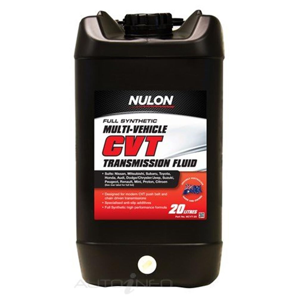 Nulon MultiVehicle CVT Transmission Fluid 20 Litre Supercheap Auto