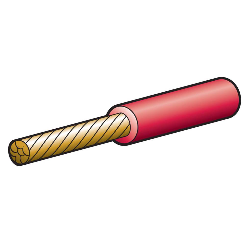 Cable Red Core Narva Single Core Cable - 50A, Red, 30m, 6mm | Supercheap Auto