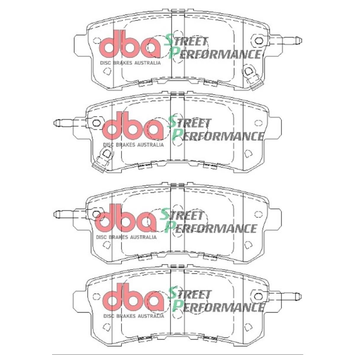 DBA SP PERFORMANCE BRAKE PADS Nissan Patrol  Y62, , scaau_hi-res