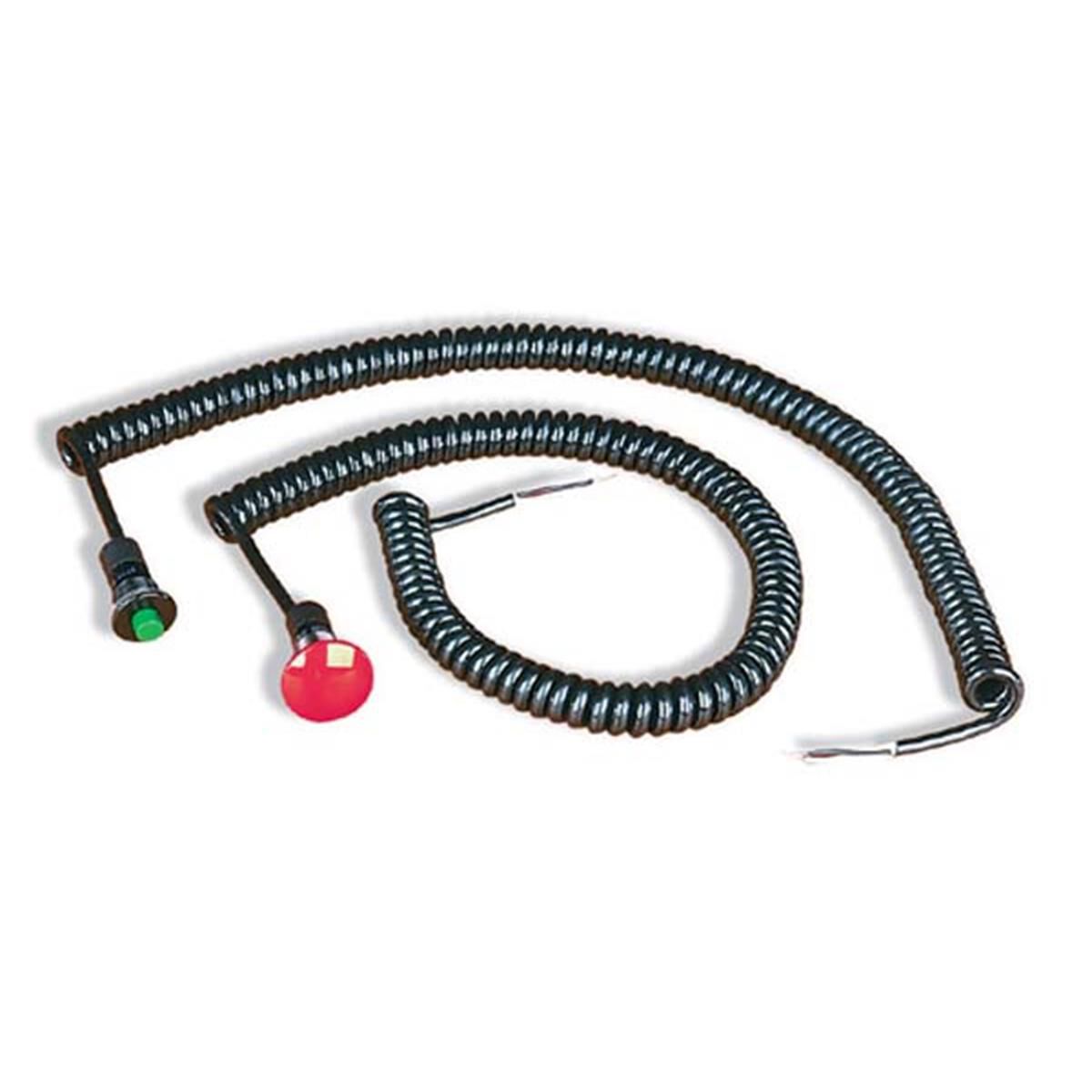 B&M REMOTE BUTTON SPIRAL CORD MUSHROOM CAP LARGE BUTTON, , scaau_hi-res