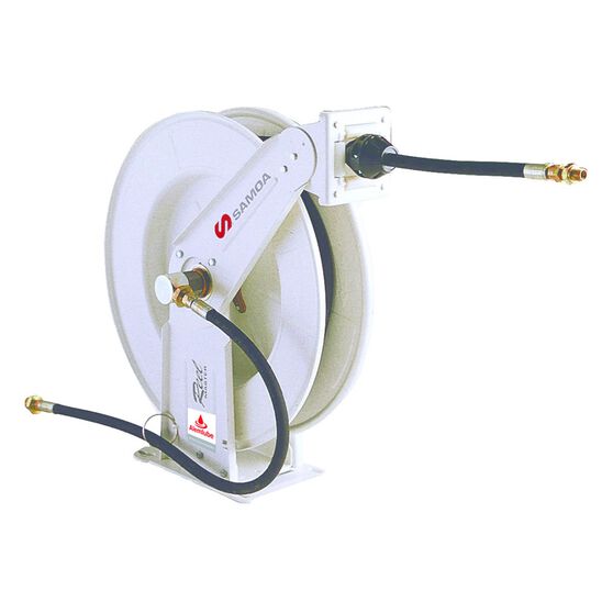 Alemlube Economy Grease Hose Reel 10m, 1/2 Inch BSP Inlet, 1/4 Inch
