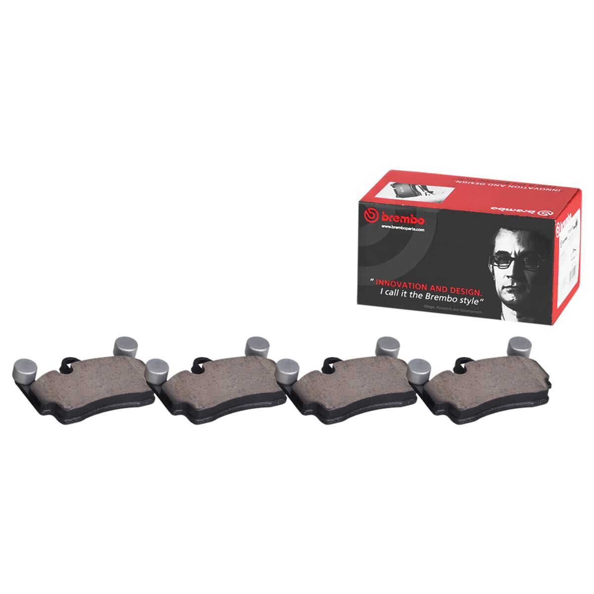 BREMBO DISC PAD SET NAO CERAMIC, , scaau_hi-res
