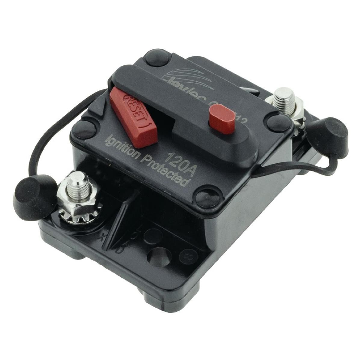 PKT 20 CIRCUIT BREAKER 120amp TYPE III MANUAL RESET SURFACE - FUSES & CIRCUIT BREAKERS, , scaau_hi-res