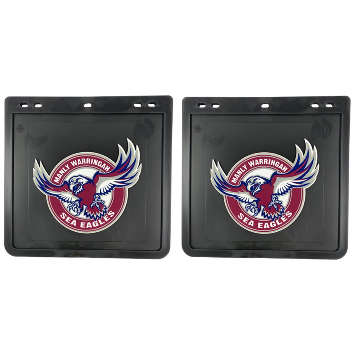 280MM DROP X 300MM WIDTH BLACK MONO MUDFLAP  - MANLY, , scaau_hi-res