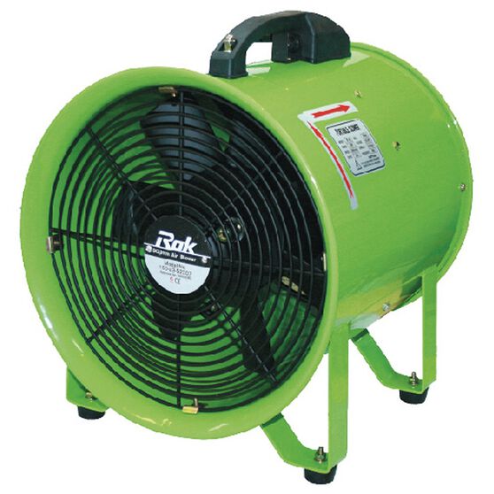 ROK Portable Extraction Fan - 60m³/Minute, 520W, 300mm, 150-23-52307