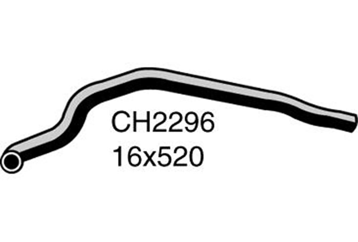 Heater Hose  - NISSAN PATROL GU - 2.8L I6 Turbo DIESEL - Manual & Auto, , scaau_hi-res