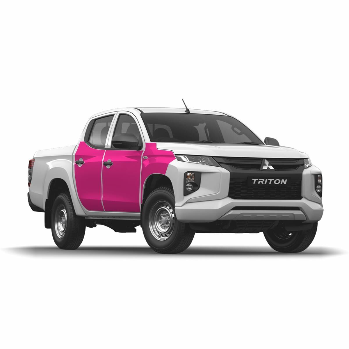 BUSHWRAPZ ADVANCE DIY 4WD KIT FOR TRITON MR - GLS/GSR - NO INDICATOR ON FENDER - CAB ONLY, , scaau_hi-res