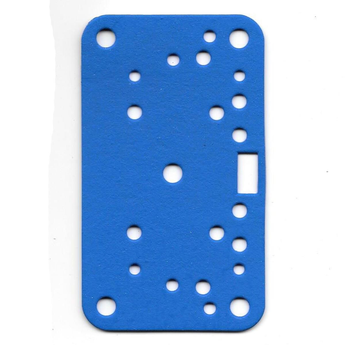 Gasket Rear Bowl Squarebore Vac Secondary-Blue Non Stick, , scaau_hi-res