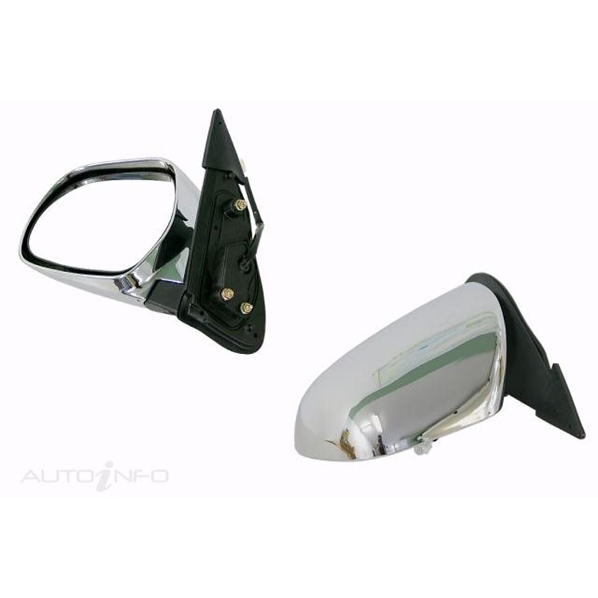 TOYOTA HIACE  TRH/KDH  03/2005 ~ 11/2013  ELECTRIC DOOR MIRROR  LEFT HAND SIDE  CHROME, , scaau_hi-res