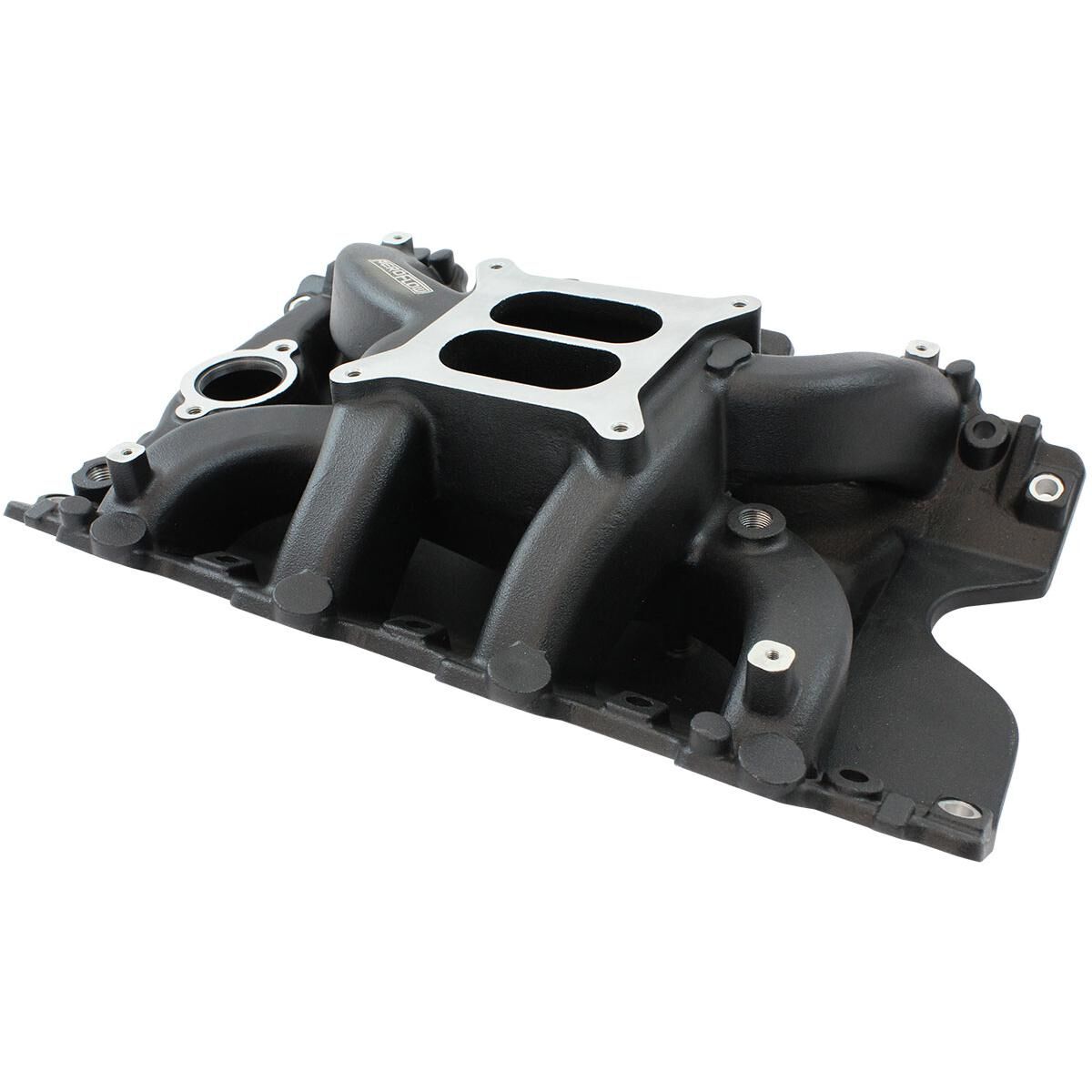 HOLDEN 304 VN INTAKE MANIFOLD DUAL PLANE AIR GAP BLACK, , scaau_hi-res