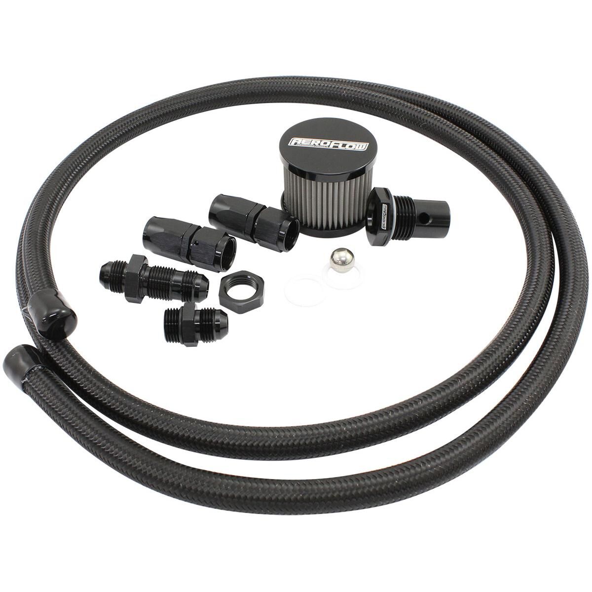 FUEL CELL BREATHER KIT SETUP LOOP ROLL OVER -8AN VENT VALVE, , scaau_hi-res