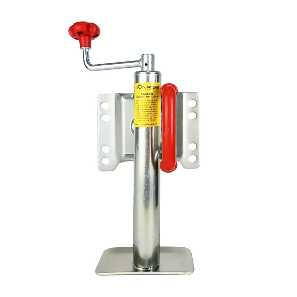 Sunrise Jockey Stand Swing Up with Top Handle Zinc, , scaau_hi-res