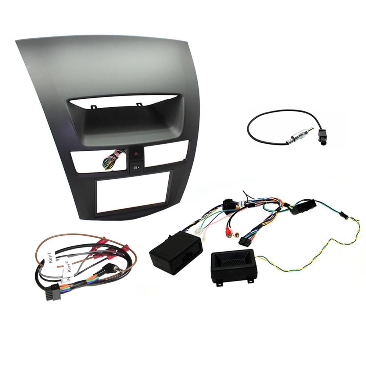 Aerpro Double Din Black Install Kit To Suit Mazda BT50 2012 2018