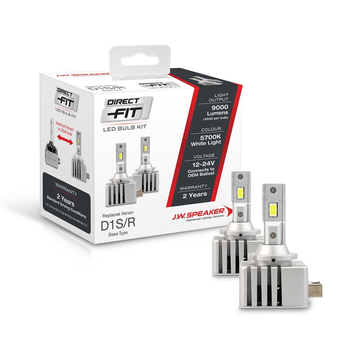 LED D1 Direct Fit Kit 5700K, , scaau_hi-res