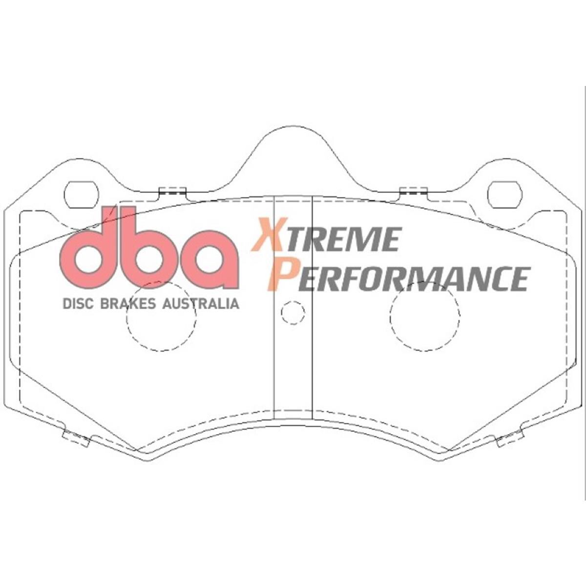 DBA XP PERFORMANCE BRAKE PADS HSV, , scaau_hi-res