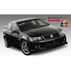 BLACK ITAG BLOCKOUT SUN VISOR, 1400MM X 150MM, , scaau_hi-res