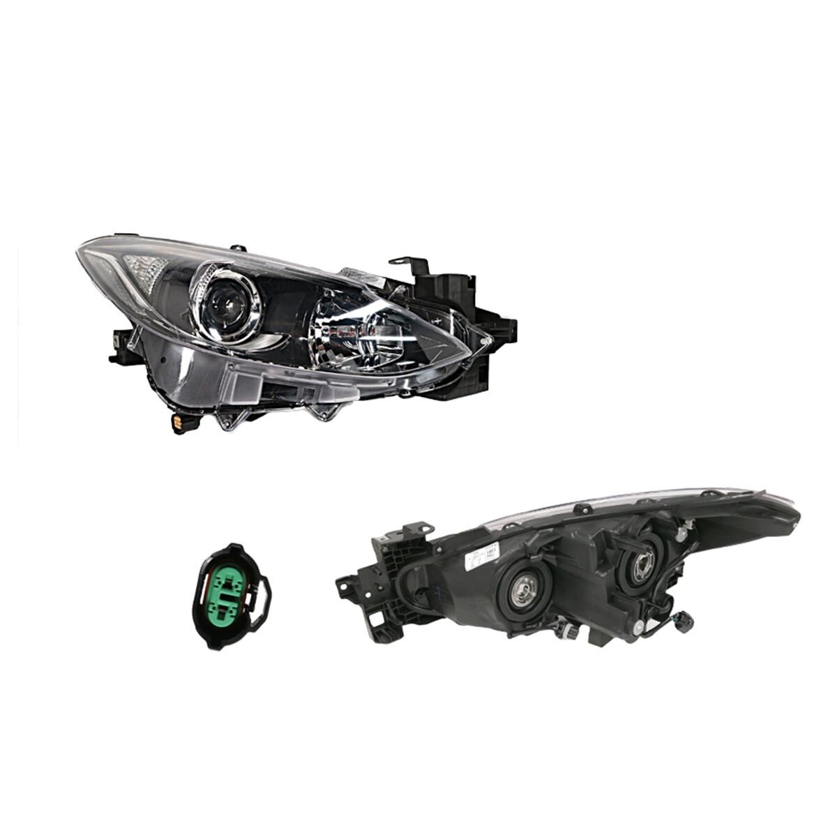 MAZDA 3 BM HEADLIGHT RIGHT HAND SIDE, , scaau_hi-res