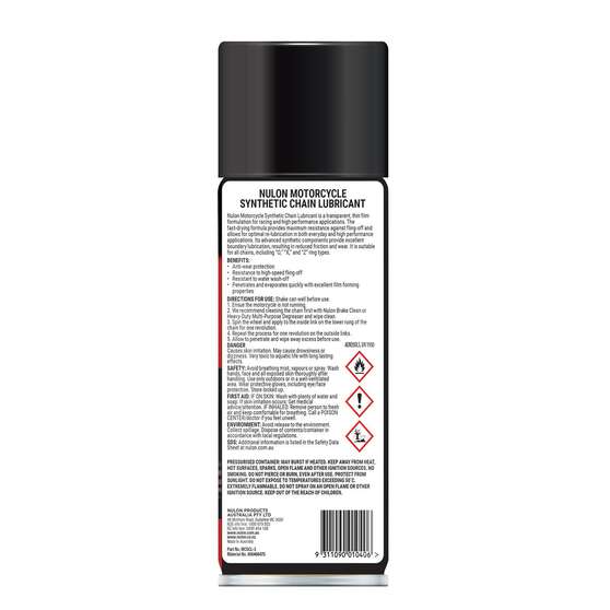 300G NULON MOTORCYCLE SYN CHAIN LUBRICANT, , scaau_hi-res
