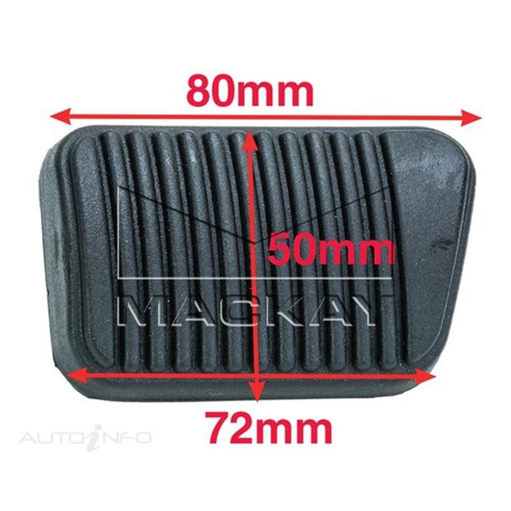 Mackay Brake Pedal Pad PP1163 Supercheap Auto