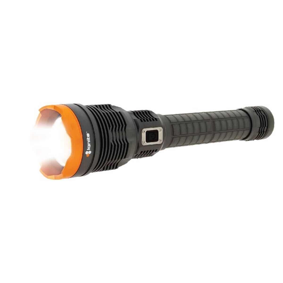 RECHARGEABLE LED HEAVY DUTYLARGE TORCH 8000 LUMENS IPX4, , scaau_hi-res