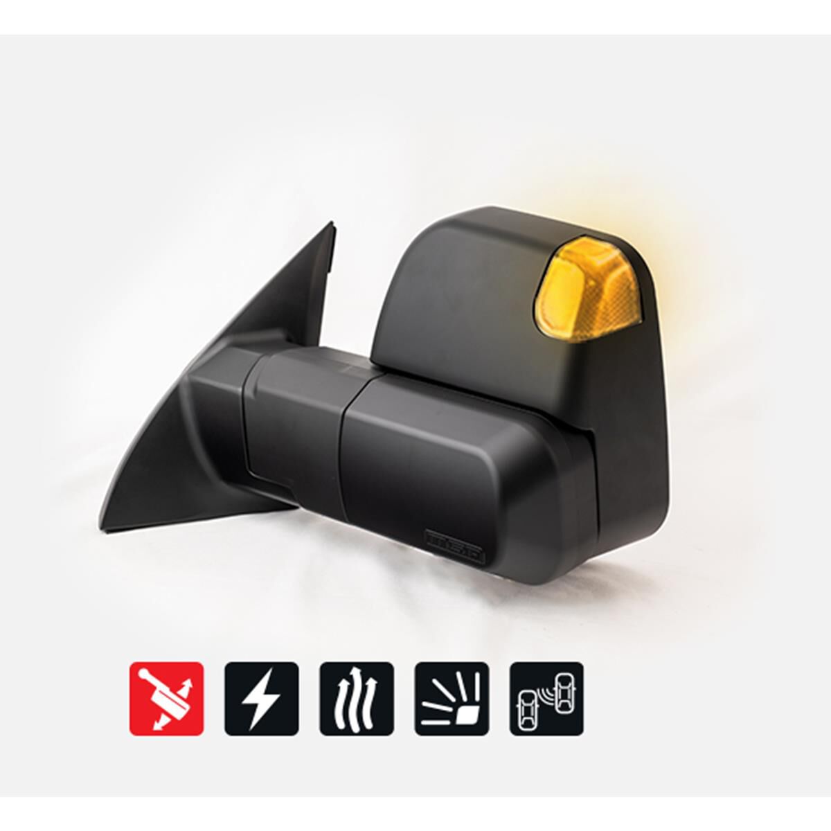 LC150 PRADO 2009-CURRENT. BLACK, ELECTRIC, INDICATORS, HEATED, POWERFOLD, , scaau_hi-res