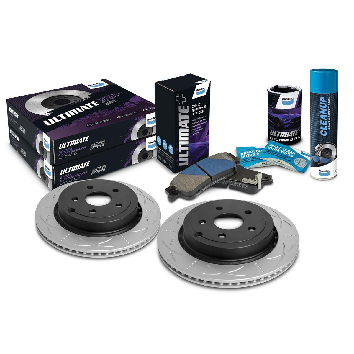 ULTIMATE+ PERFORMANCE BRAKE UPGRADE KIT BUK507R ULT+, , scaau_hi-res