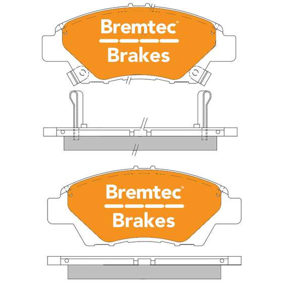 TRADE-LINE BRAKE PADS SET, , scaau_hi-res