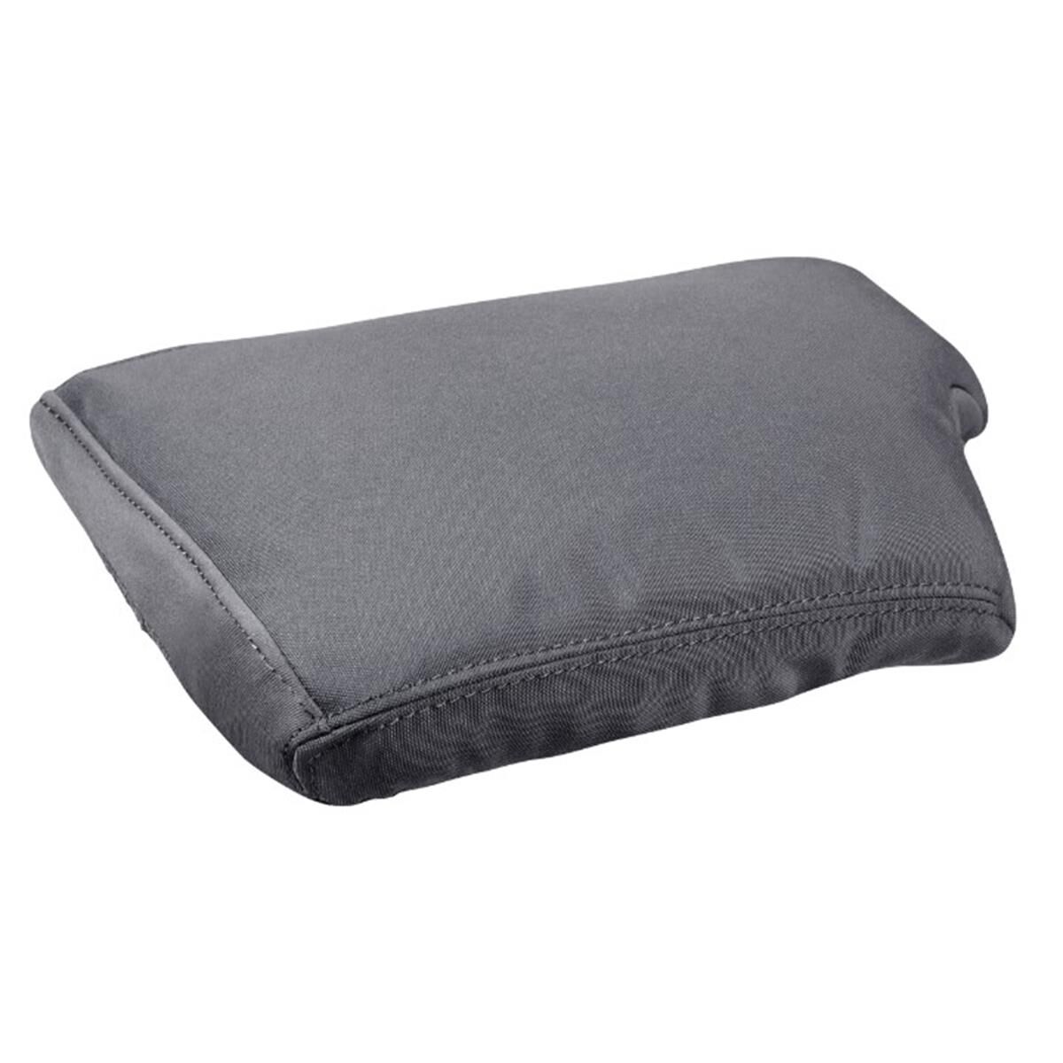 CANVAS CHARCOAL CONSOLE COVER FOR TOYOTA HILUX 2015-ON, , scaau_hi-res