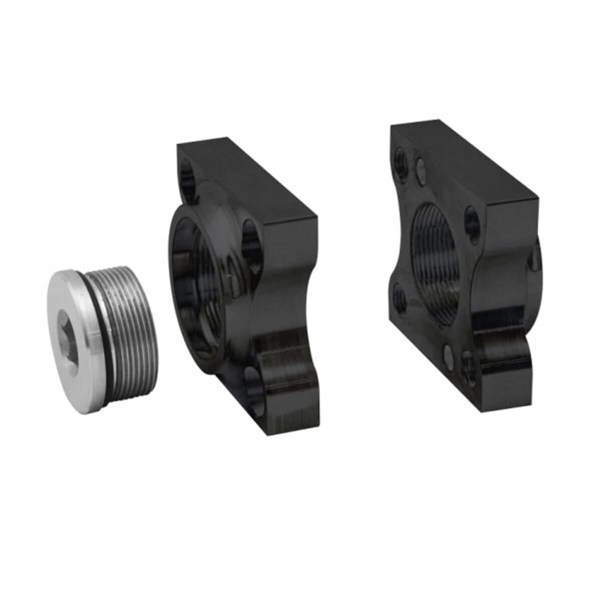 REMOTE FLANGE KIT - BLACK SUITS PROFLO EXTREME PUMPS, , scaau_hi-res