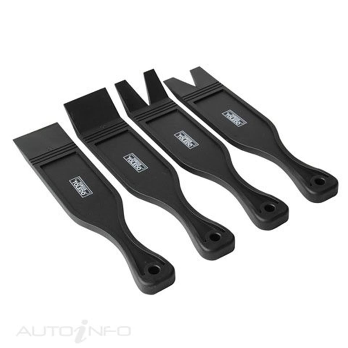 TOLEDO SCRAPER SET 4PC NYLON, , scaau_hi-res