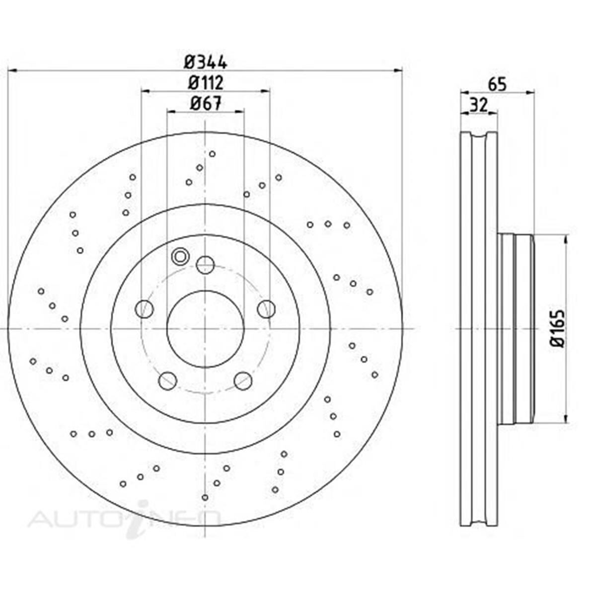 BREMTEC BRAKE ROTOR - PAIR, , scaau_hi-res