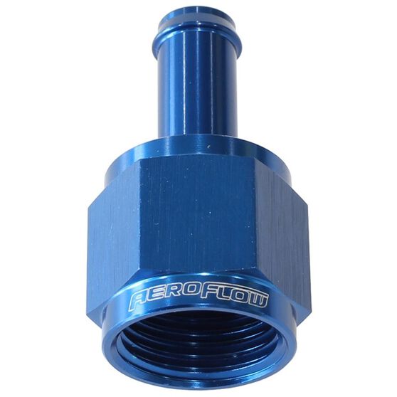 Aeroflow Straight Hose Barb 3/8" to 8AN Female, AF4110806