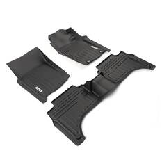 DEEP DISH FLOOR LINERS FOR MITSUBISHI TRITON (5TH GEN) 2015+ DUAL CAB FULL SET, , scaau_hi-res